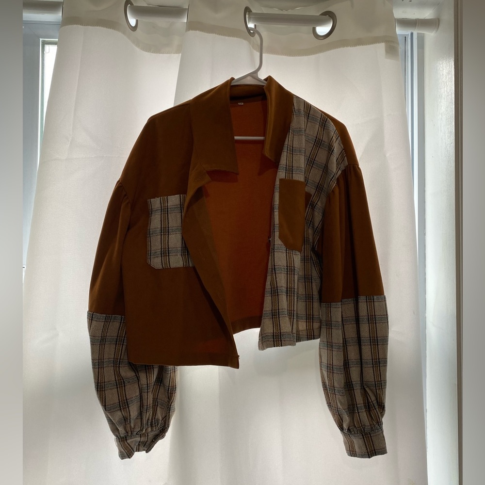 Two Print Flannel/Over Coat